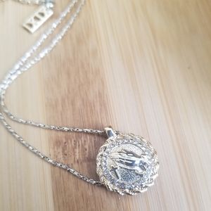 Adrienne Houghton Praying Hands Pendant Necklace